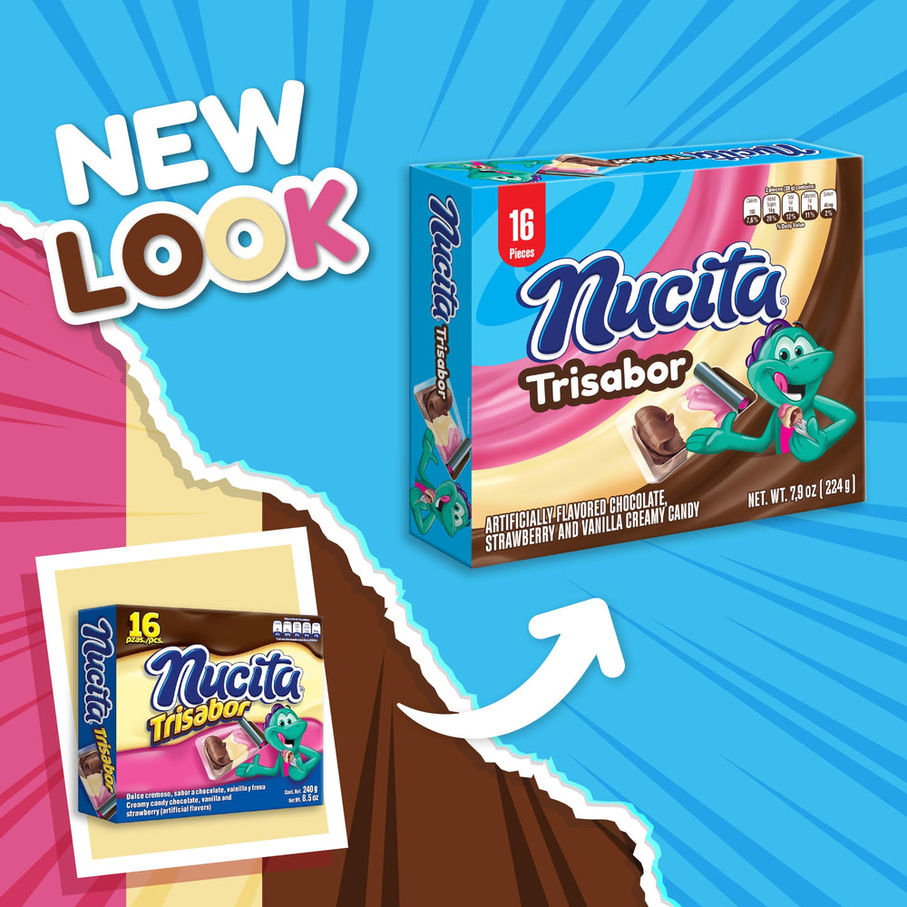 NUCITA Trisabor mixed flavors invite playful taste combinations.