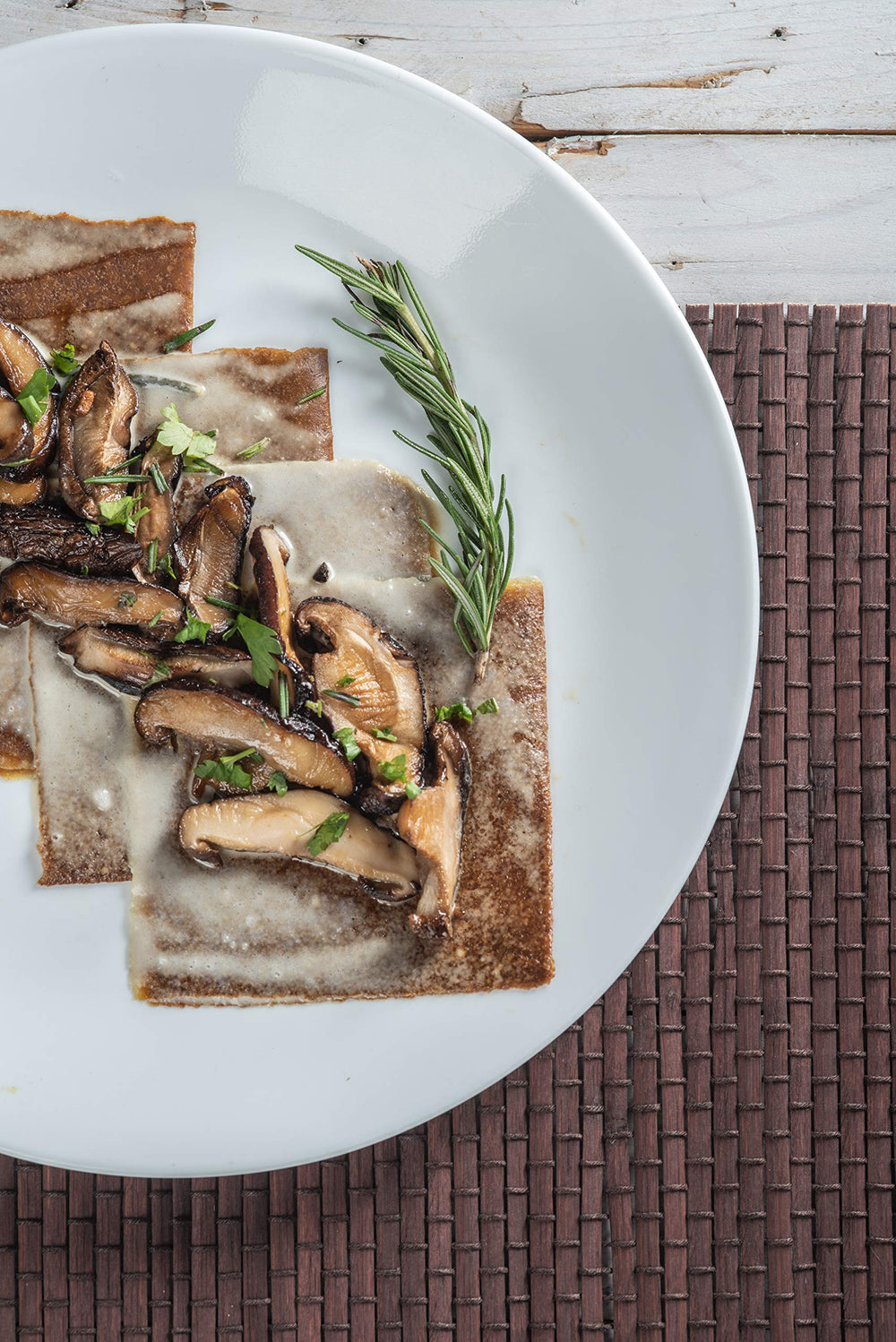 NUCO DUO coconut wrap on plate, keto-friendly and gluten-free snack.