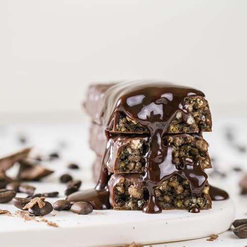 NuGo Slim Dark Chocolate Mint cross-section reveals protein and fiber