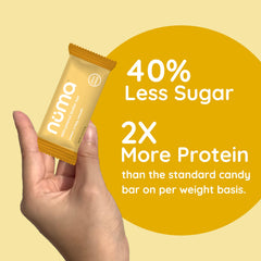 Numa bars ingredient list highlights simple natural ingredients