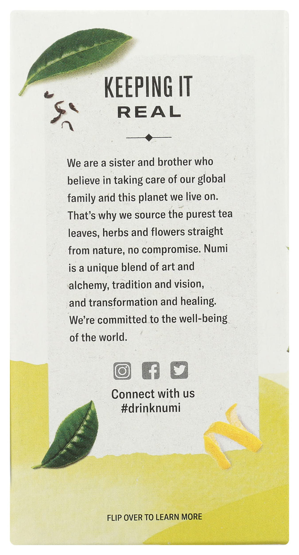 Numi Organic Yuzu Bancha Tea brew steep demonstrates a mellow green tea flavor releasing aroma.