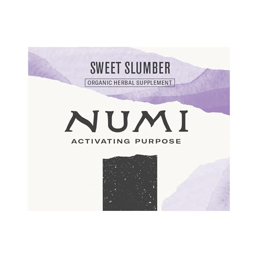Numi Sweet Slumber lavender aroma rising from steaming tea for relaxation