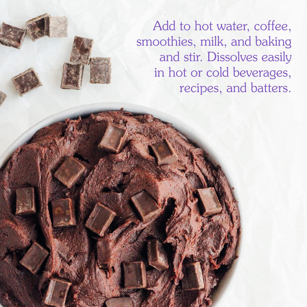 Cocoa powder ingredient-drawer shot for keto and gluten-free recipes.