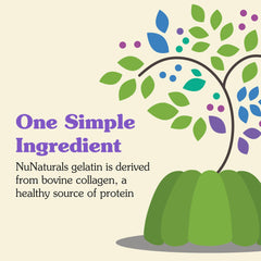 Homemade gummies prepared with NuNaturals gelatin for clean ingredients
