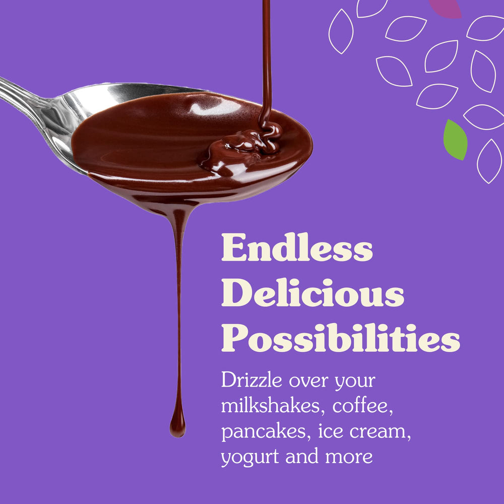 NuNaturals Stevia Syrup desserts shot shows rich sweetness with no calories.