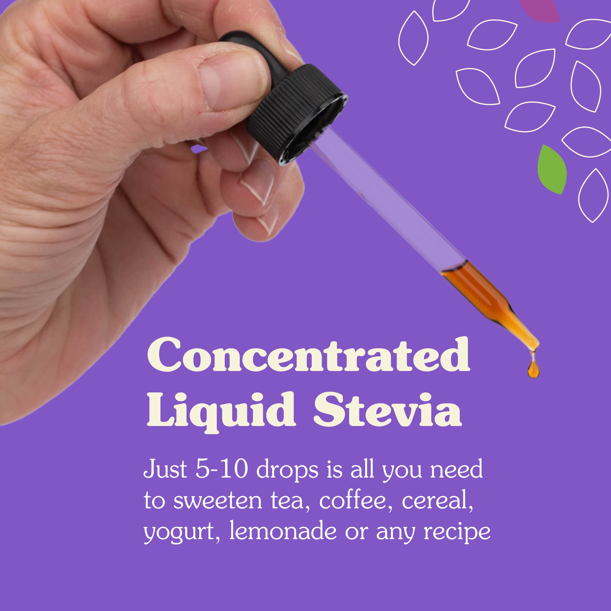Coffee with Nunaturals Vanilla Stevia adds gentle sweetness without sugar.
