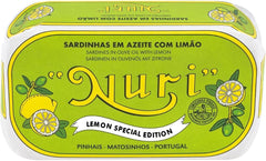 NURI sardines in olive oil and lemon can wrapped by hand for gifting