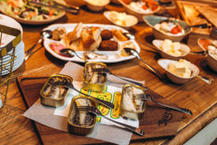 Nuri tin with vintage design communicates artisanal heritage