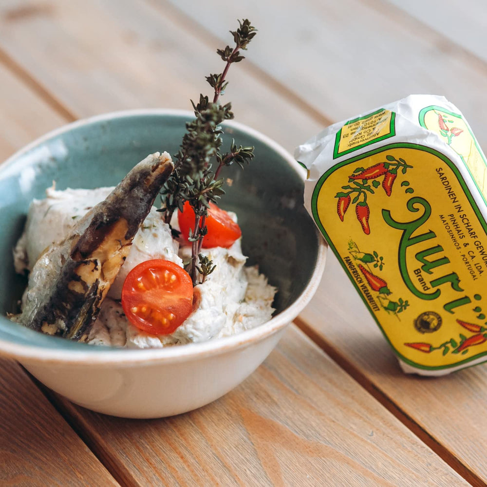 Nuri sardines pack with decorative gift wrap