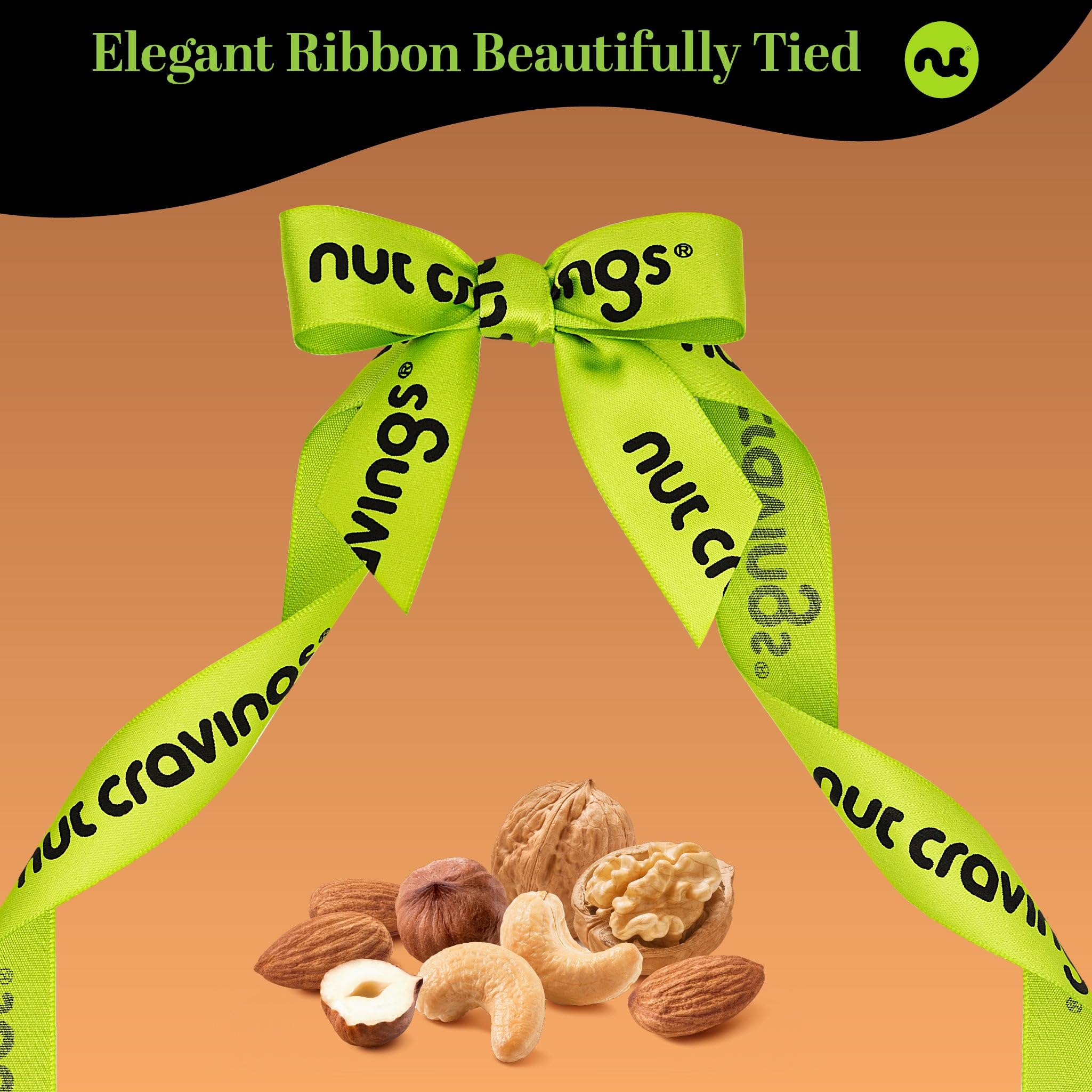 Nut Cravings 12-nuts selection highlights diverse flavors.