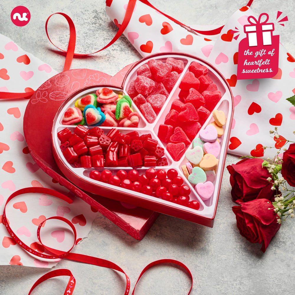 Nut Cravings six assortments chocolate variety ideal for celebrations and tasting.
