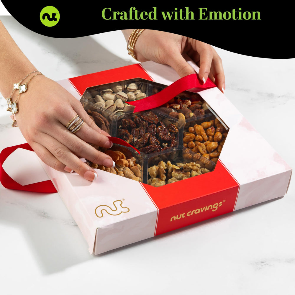 Nut Cravings almonds close up highlighting healthy, crunchy texture