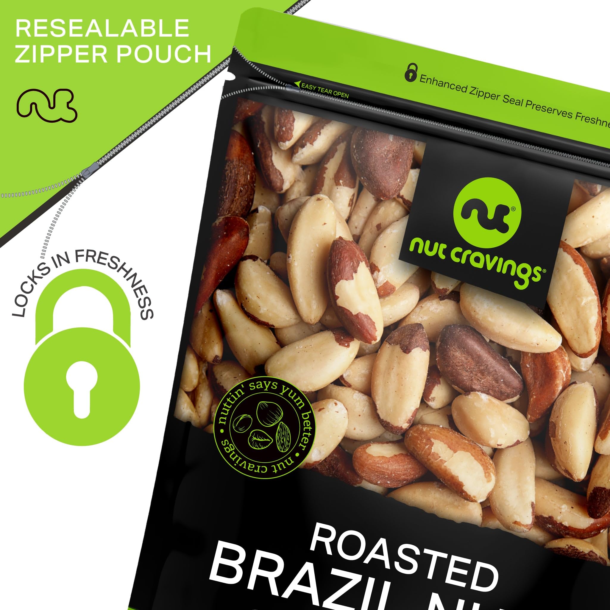 Nut Cravings Brazil nuts salad and baking versatile ingredient.