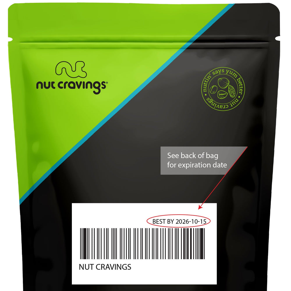 Nut Cravings bulk 32oz pumpkin seeds emphasizing kosher certified freshness