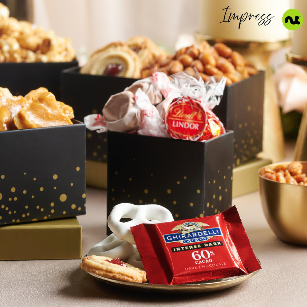 Nut Cravings chocolate malt salt water taffies, chewy treat for sharing