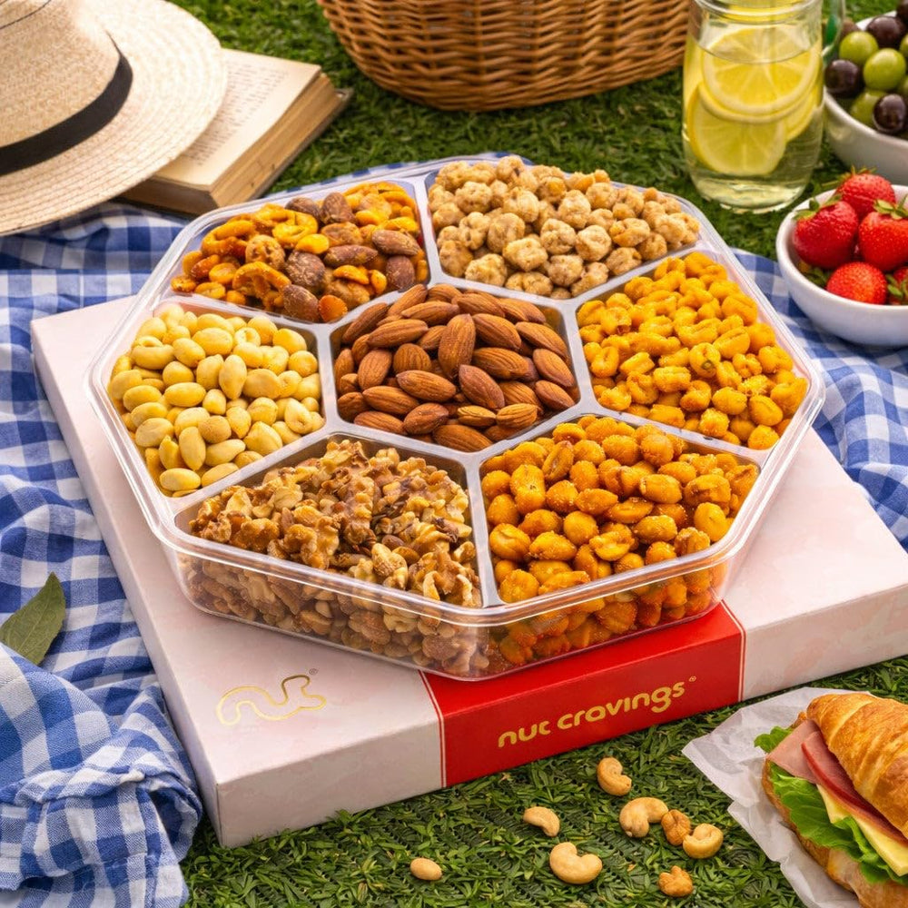 Nut Cravings crunchy corn kernels roasted, a savory snack option.