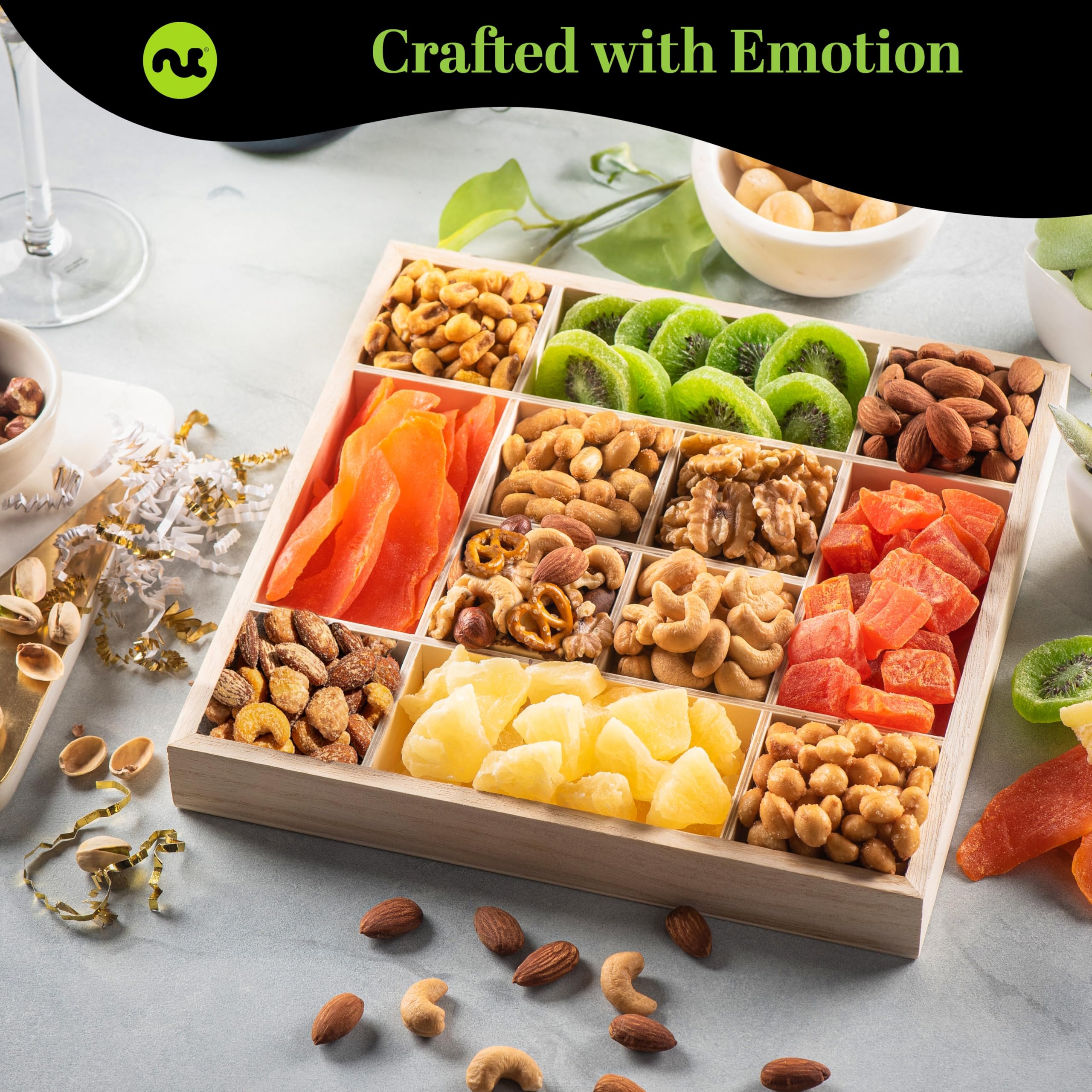 Nut Cravings Dried Mango Strips deliver tropical sweetness for quick energy