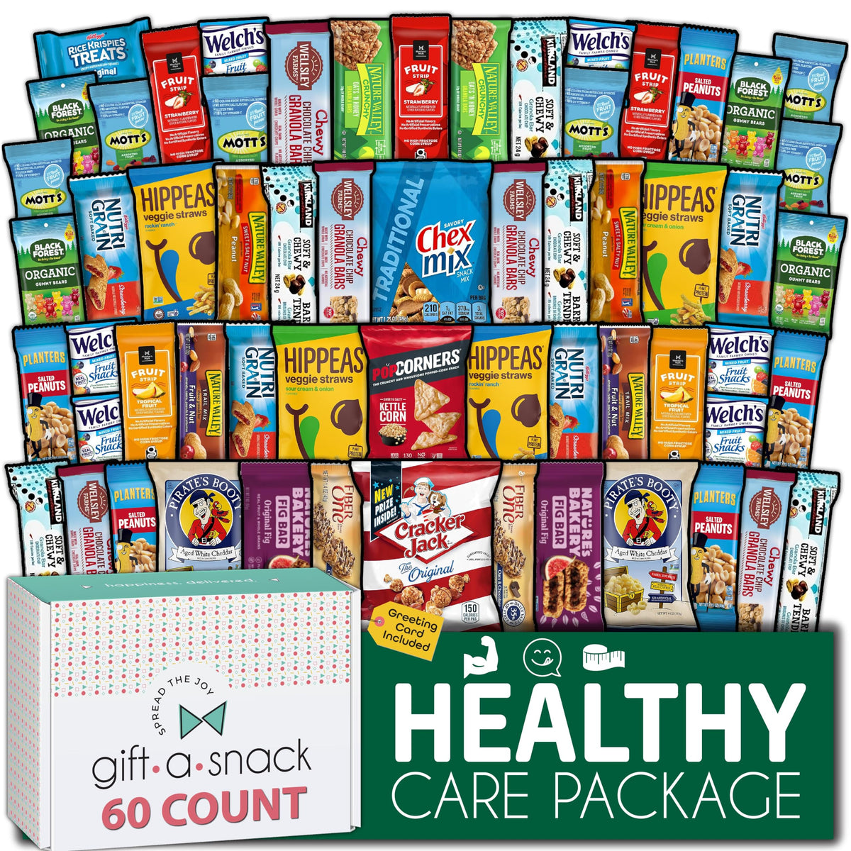 Nut Cravings Gift A Snack Easter treats box showcases colorful assortment ideal for thoughtful gifting