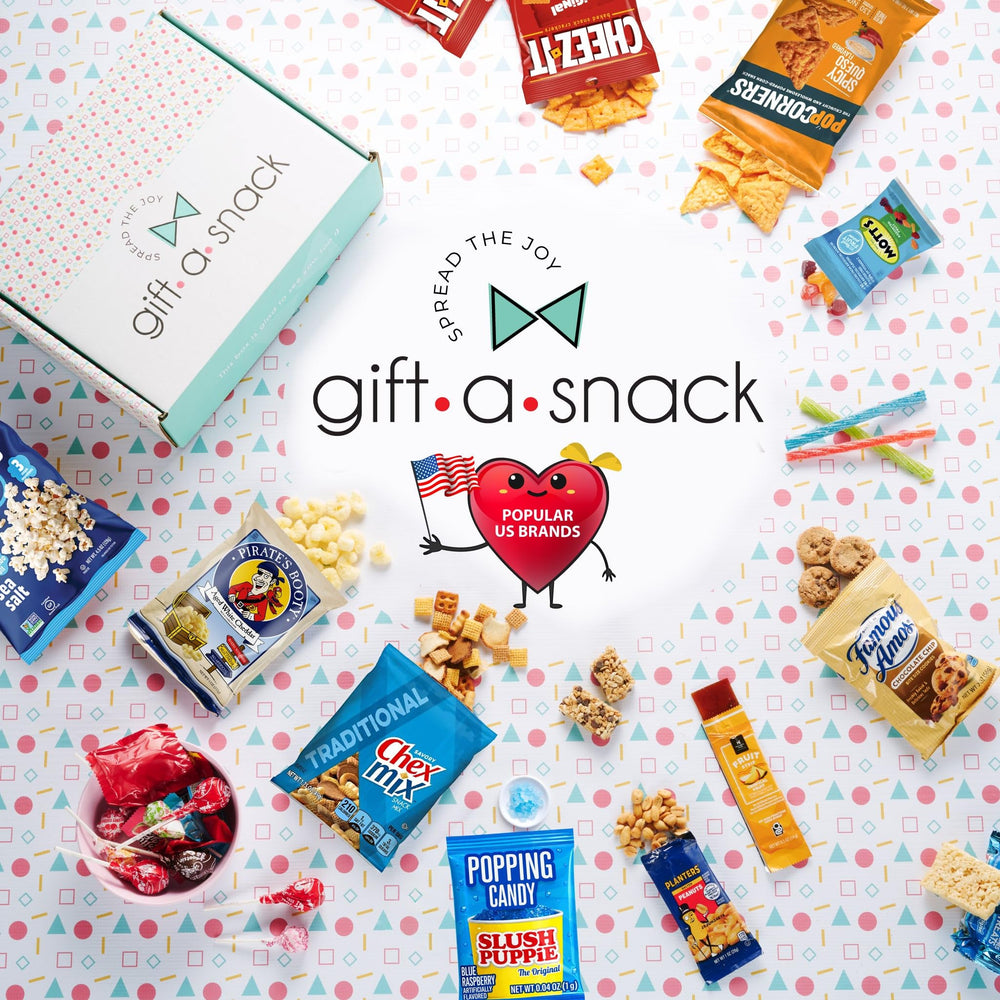Nut Cravings Gift A Snack includes a heartfelt greeting card
