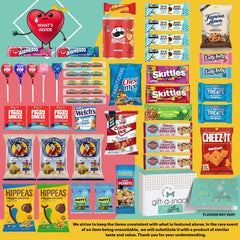 Nut Cravings Gift A Snack greeting card included for a heartfelt condolence note