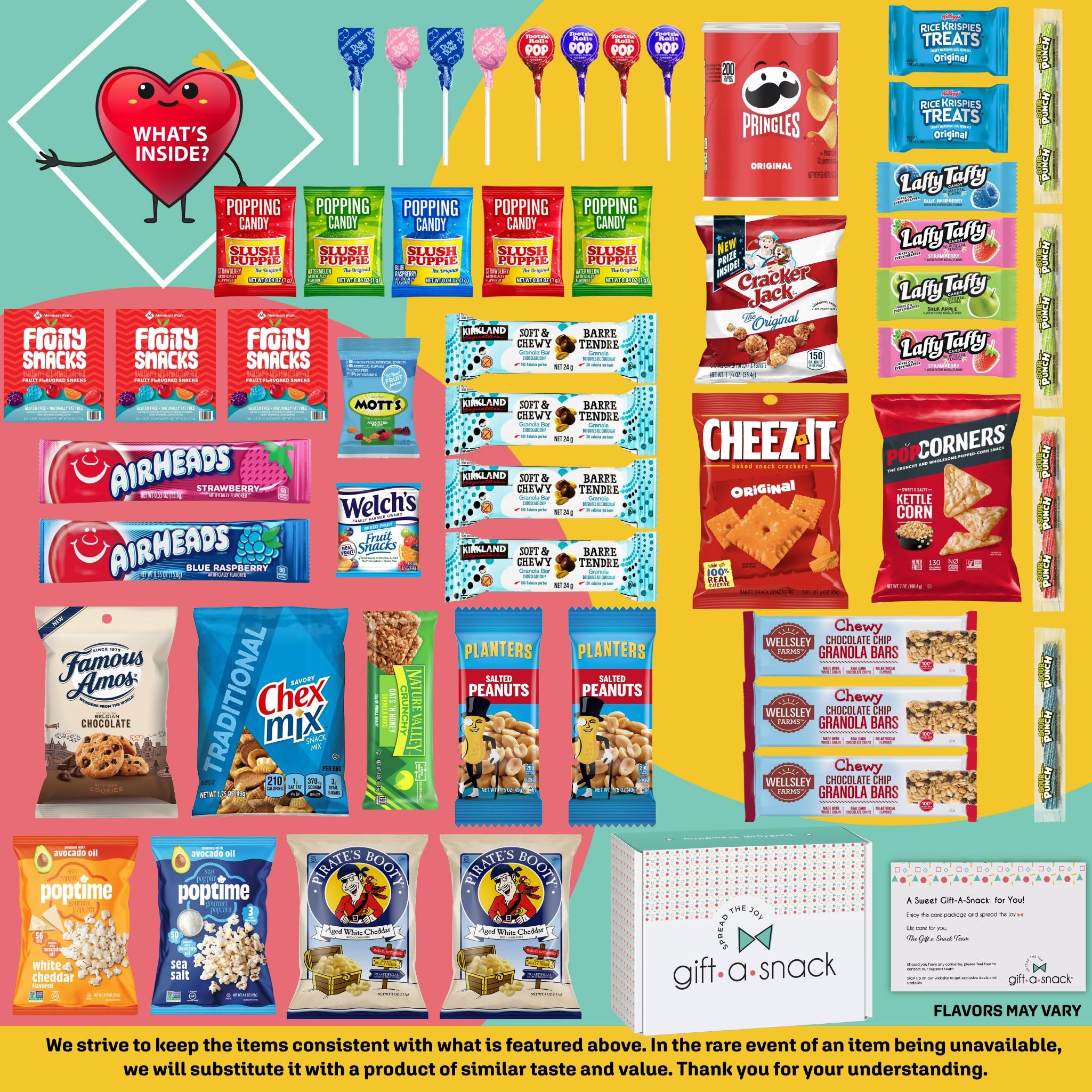 Nut Cravings Gift A Snack greeting card included, enhancing thoughtful gifting moments.