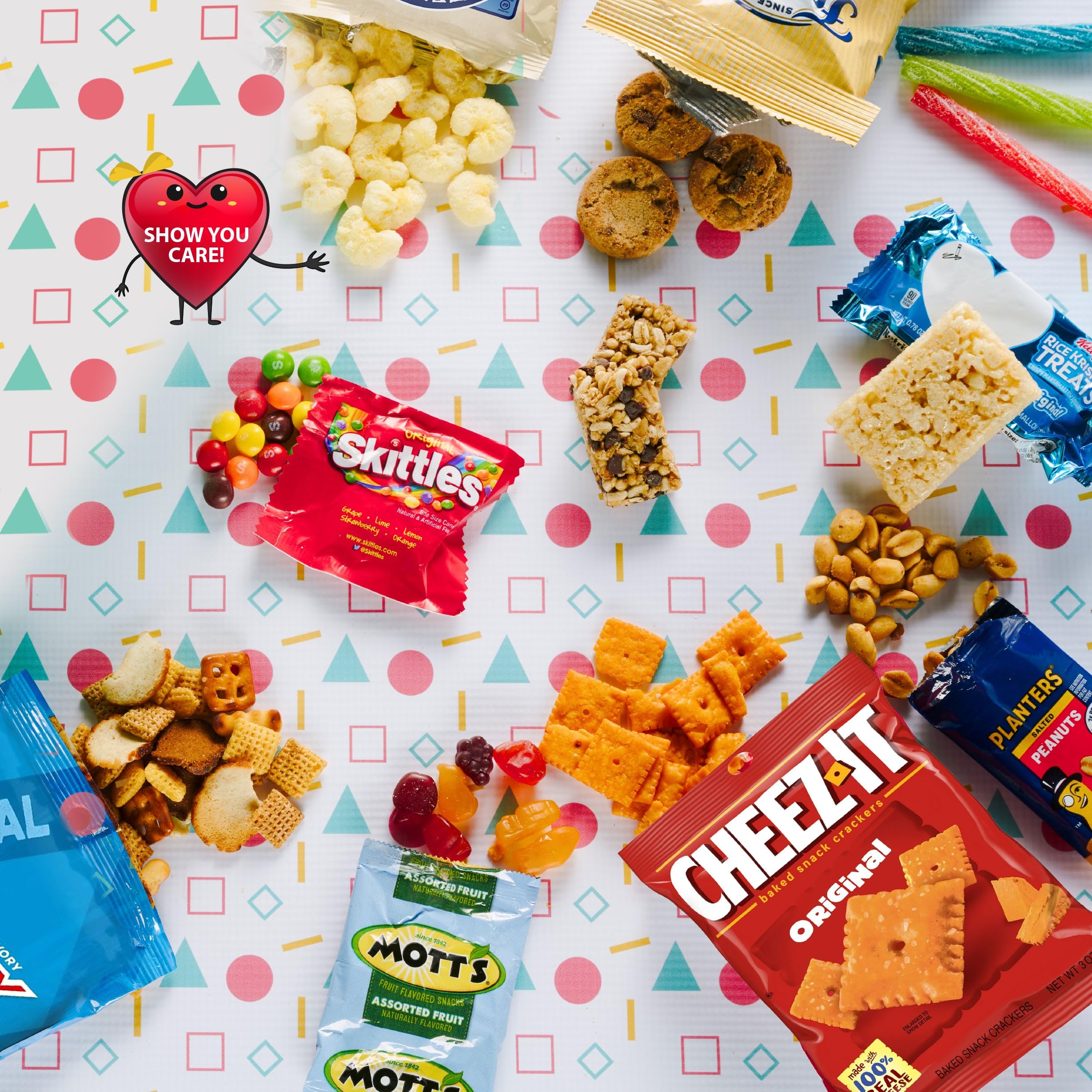 Packaging detail of Nut Cravings Gift A Snack gift box for sturdy, gift-ready design