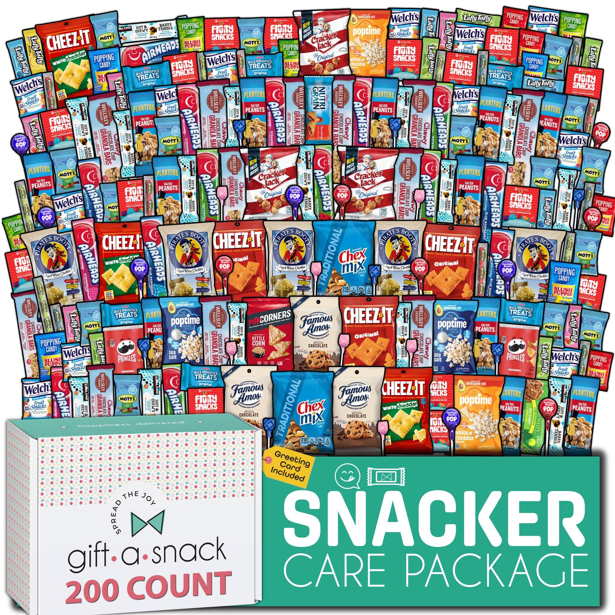 Nut Cravings Gift A Snack variety pack box with assorted treats for sharing.