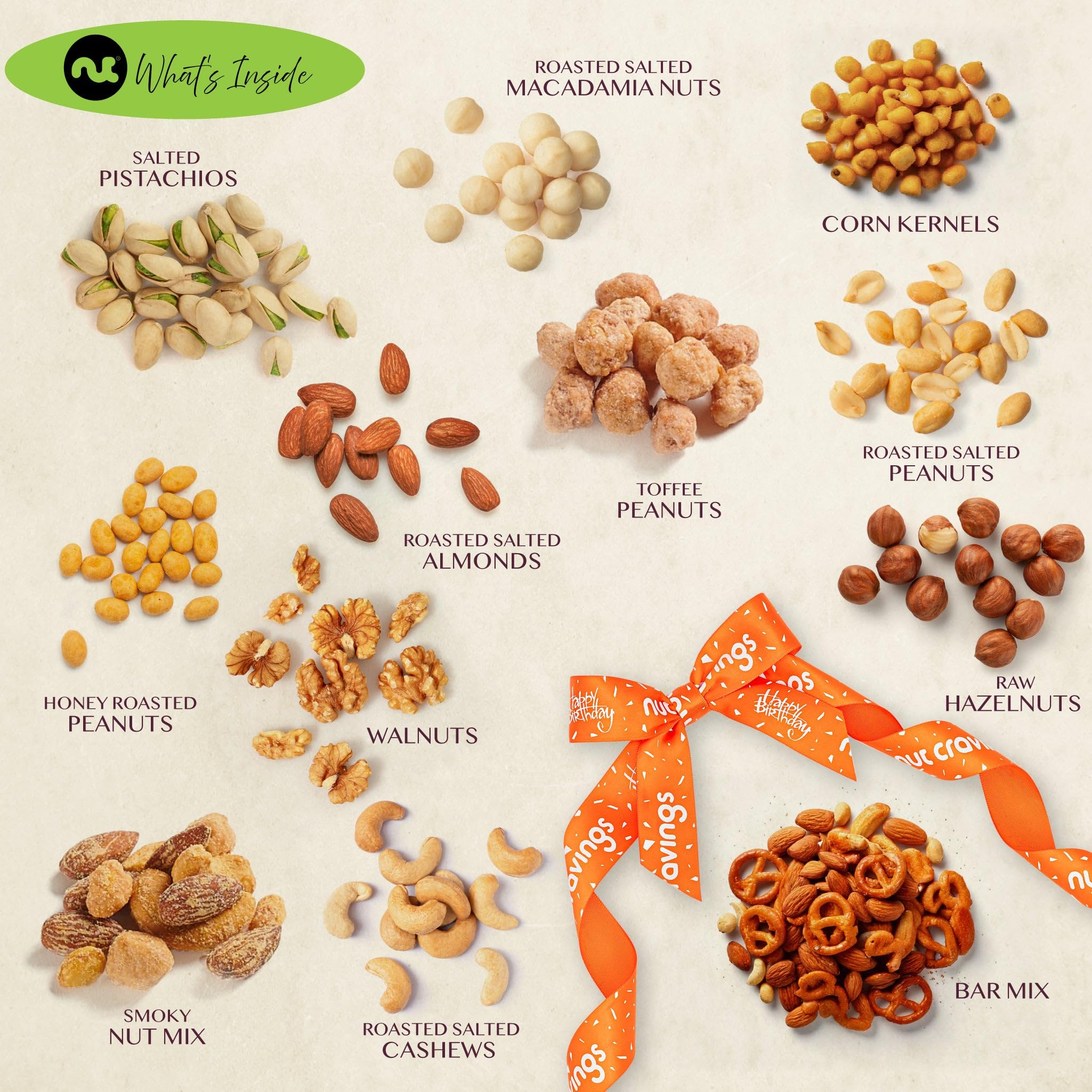 Nut Cravings gift-ready packaging enhances celebration moments