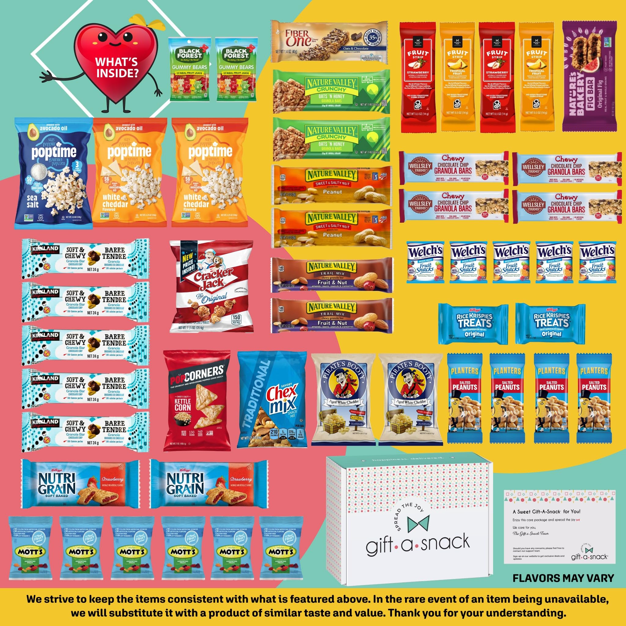 Nut Cravings Greeting Card inside adds a personal touch to the gift