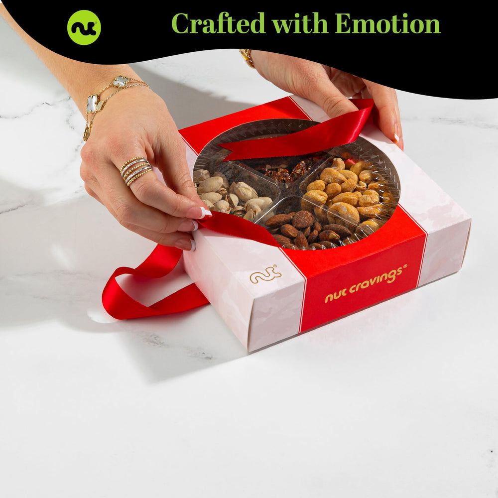Nut Cravings honey glazed peanuts as a sweet savory treat.