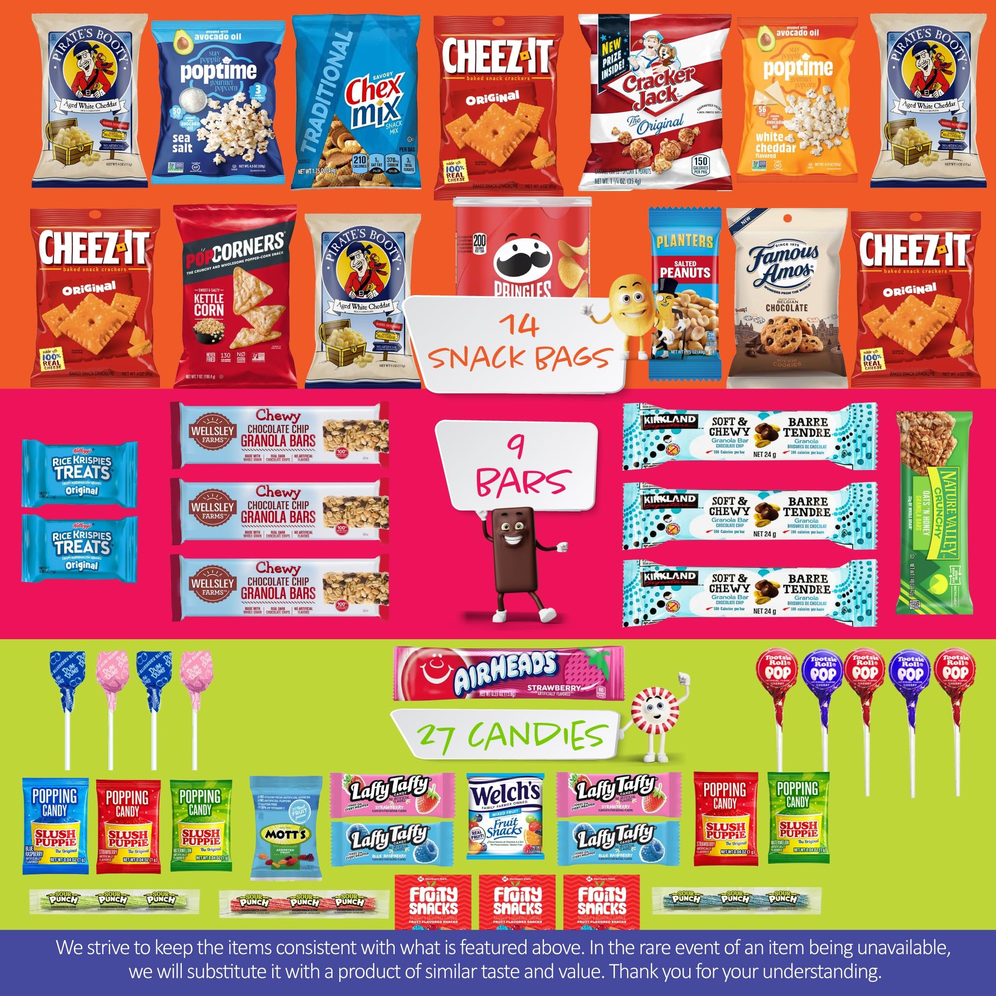 Nut Cravings I AM SNACKY candies and snacks collection offers familiar favorites for sharing
