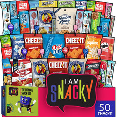 Nut Cravings I AM SNACKY Easter treats box, colorful assortment for gifting and sharing