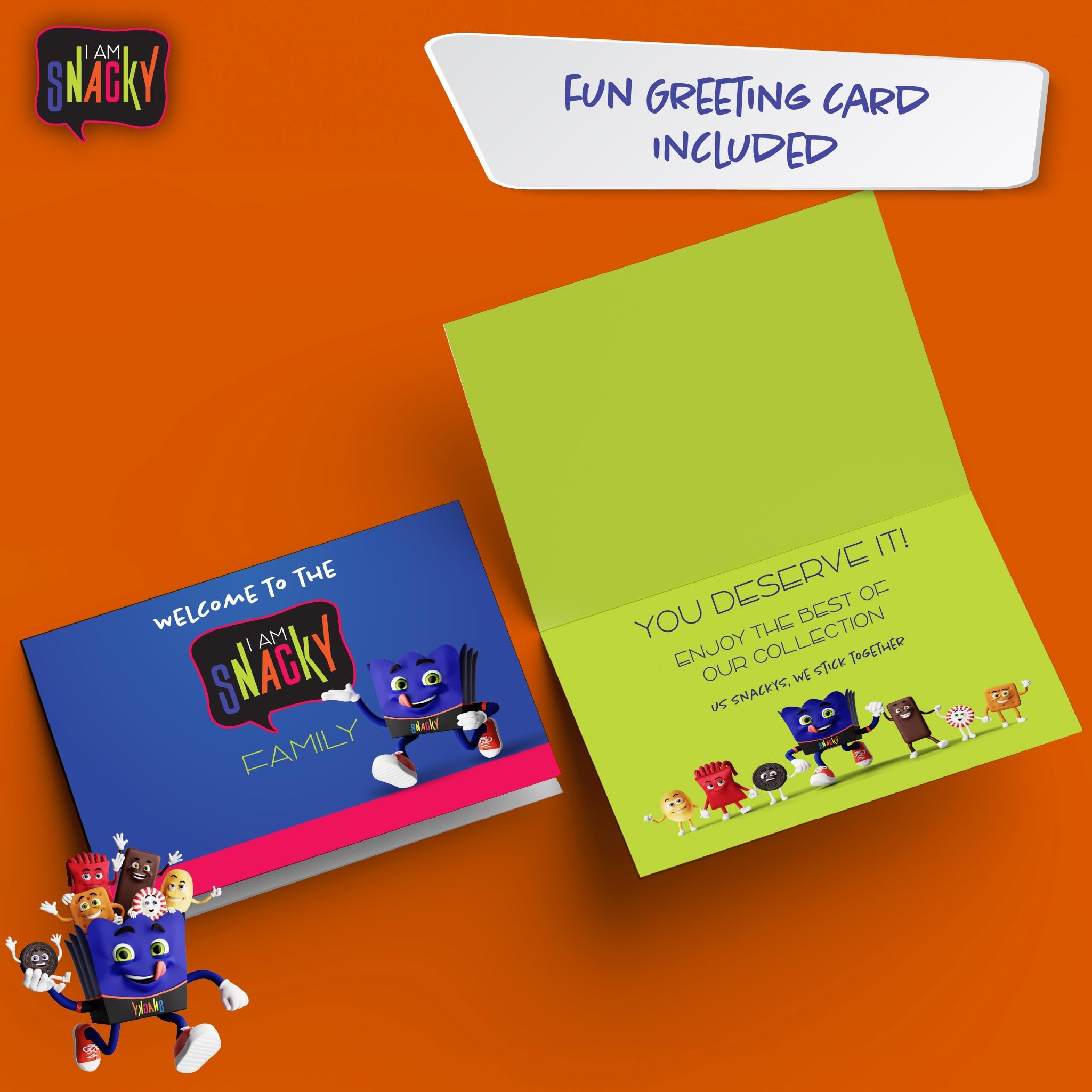 Nut Cravings I AM SNACKY individually wrapped portions enable easy sharing.