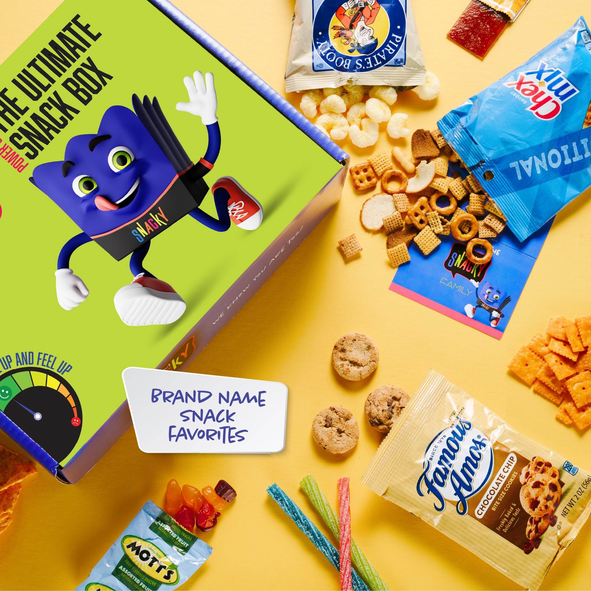 Nut Cravings I AM SNACKY variety inside displays assorted snacks for on-the-go enjoyment.