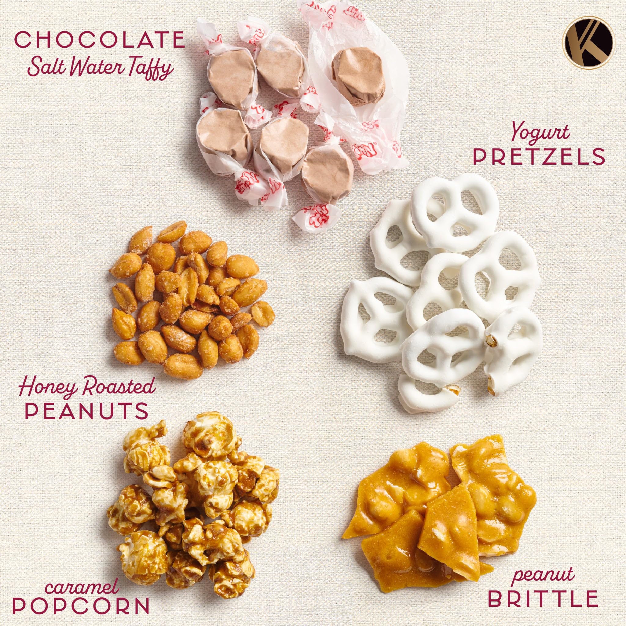 KREMERY chocolate covered pretzels, a crowd-pleasing chocolate-and-salt combo.