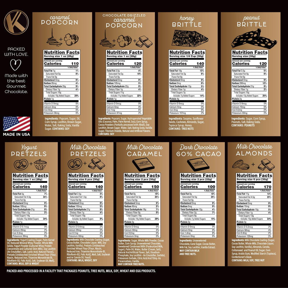 Kremery chocolate-covered pretzels highlight a premium bite