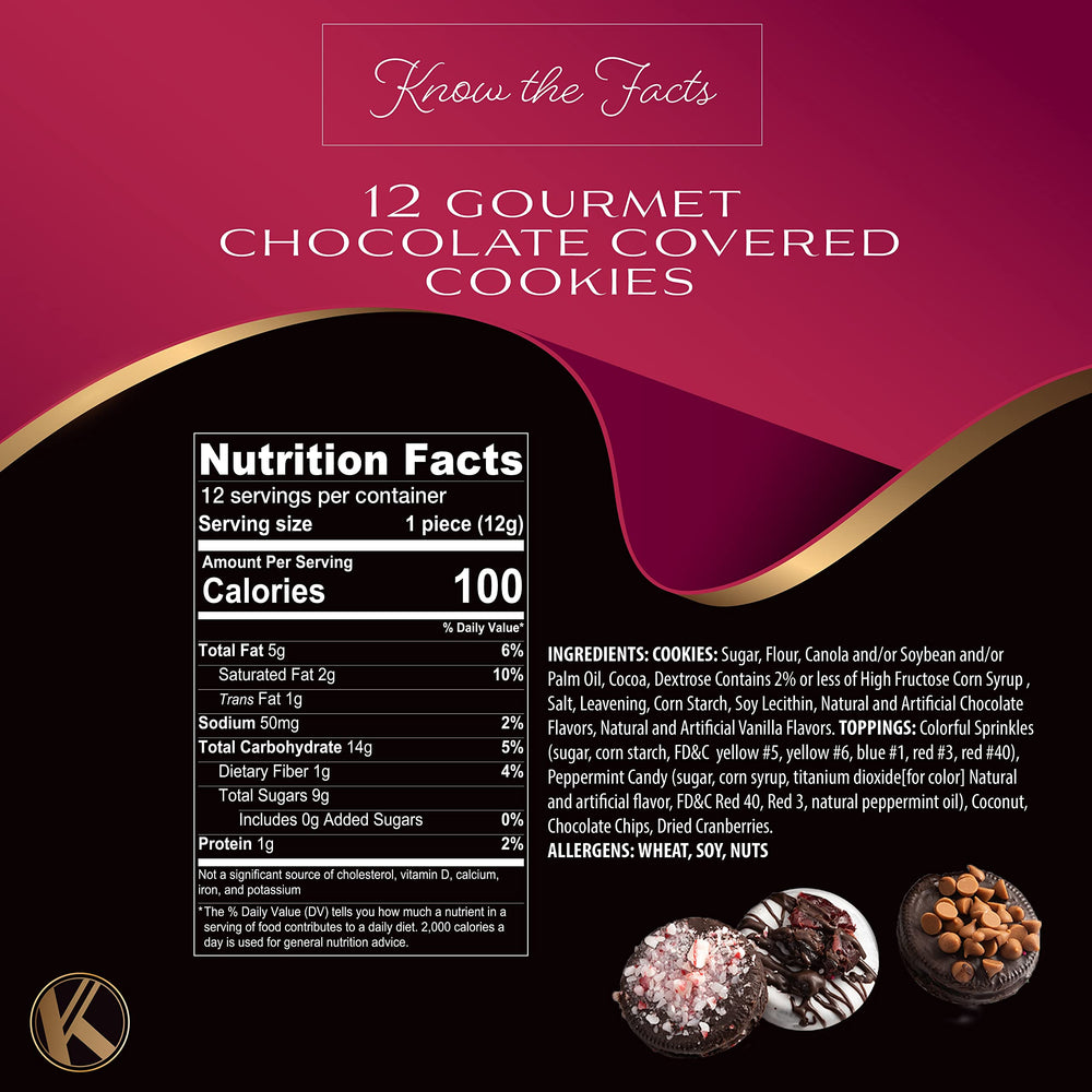Nut Cravings Kremery cookie closeup with creamy dairy-free chocolate coating.