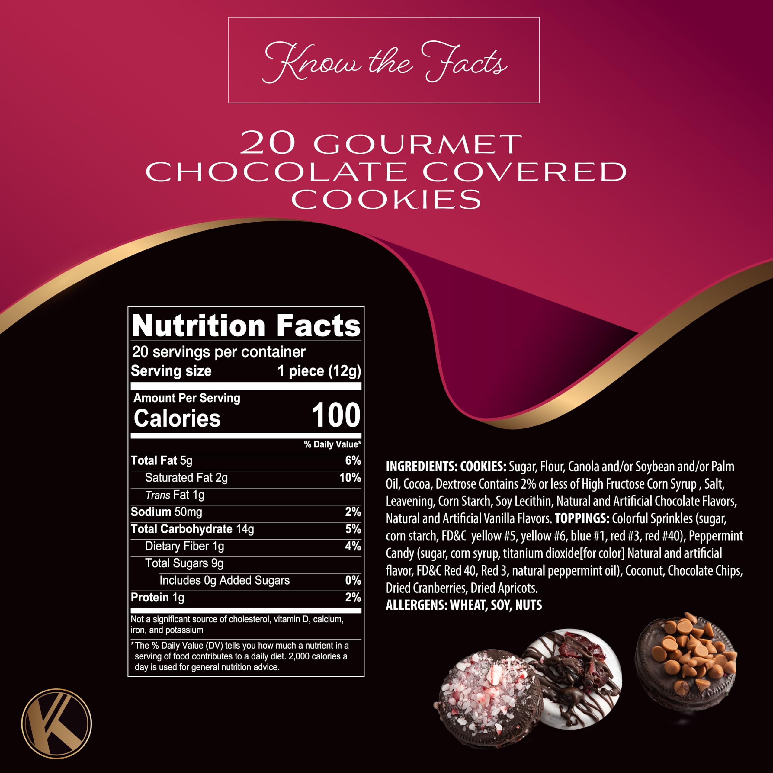 Nut Cravings KREMERY cookies closeup highlighting creamy chocolate