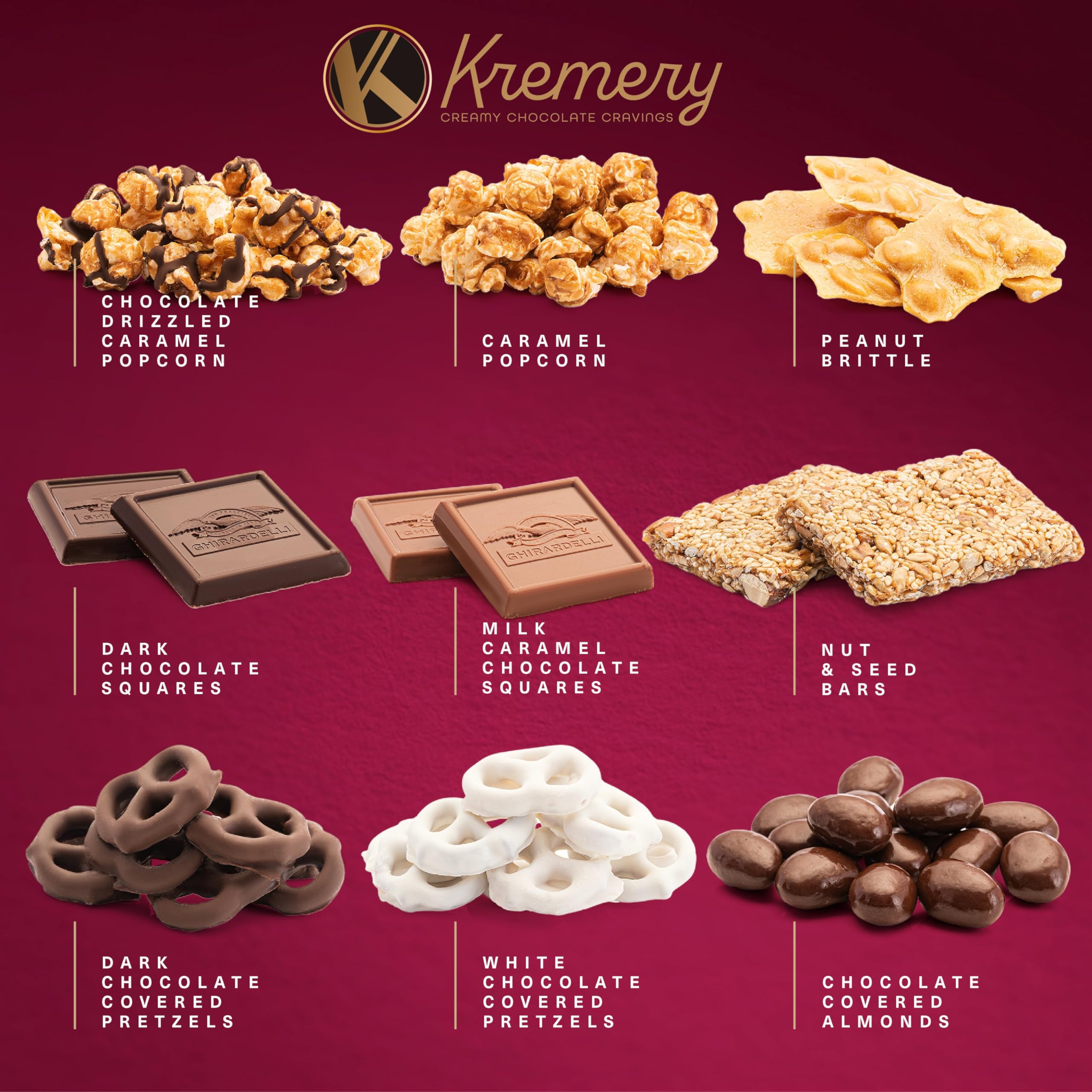 Kremery honey crunch delivers golden sweetness and crunch