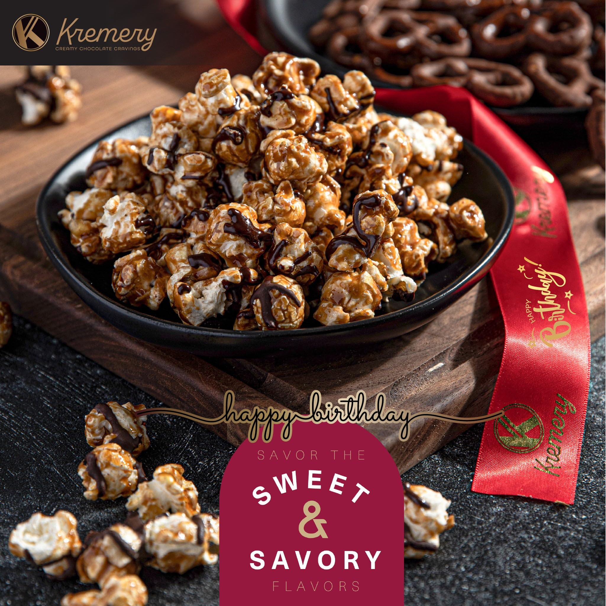 Yogurt pretzels—soft tang with crunch from Nut Cravings Kremery