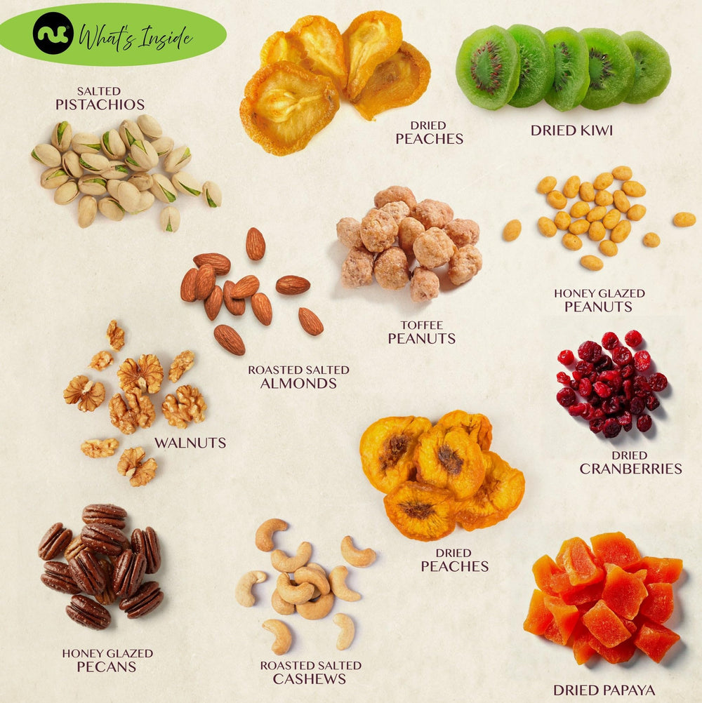 Nut Cravings personalized gift message option adds a thoughtful touch.