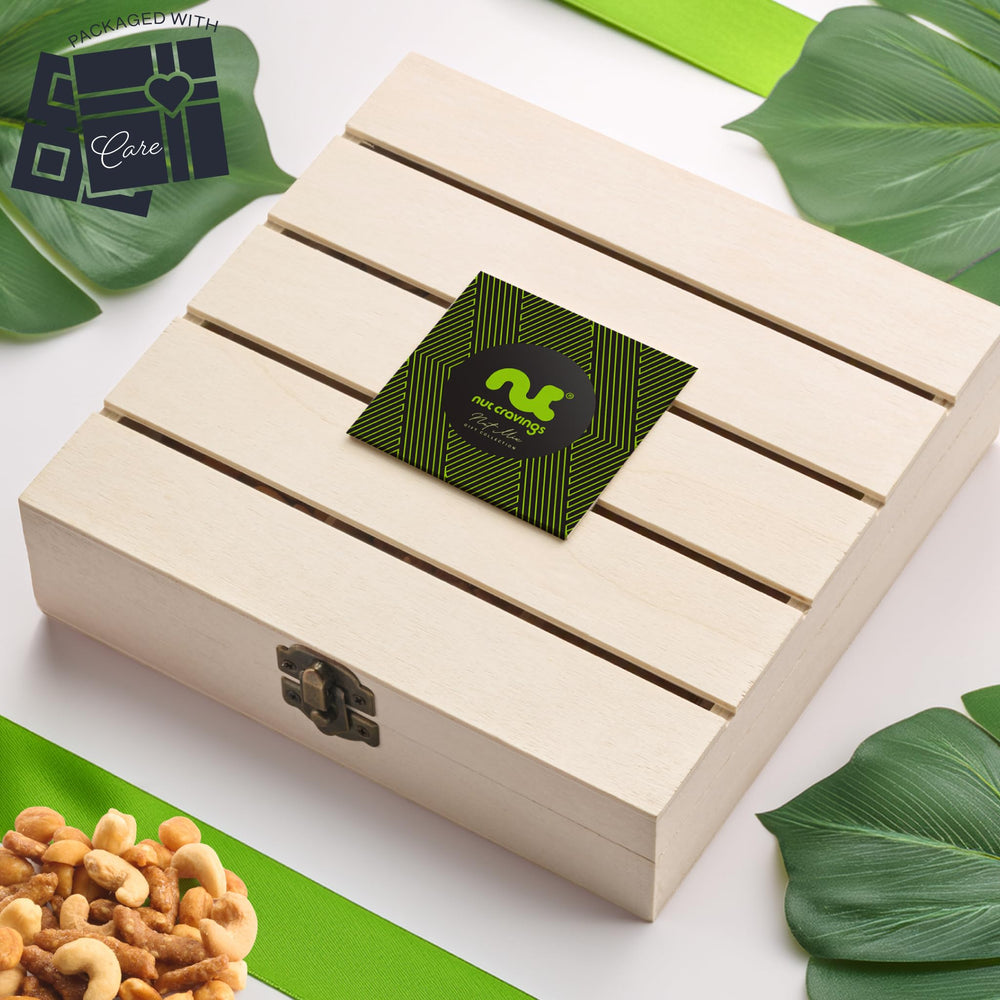 Nut Cravings gift note option lets you add a personalized message
