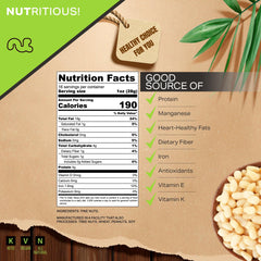 Nut Cravings pine nuts resealable bag on shelf preserving crunch between uses.