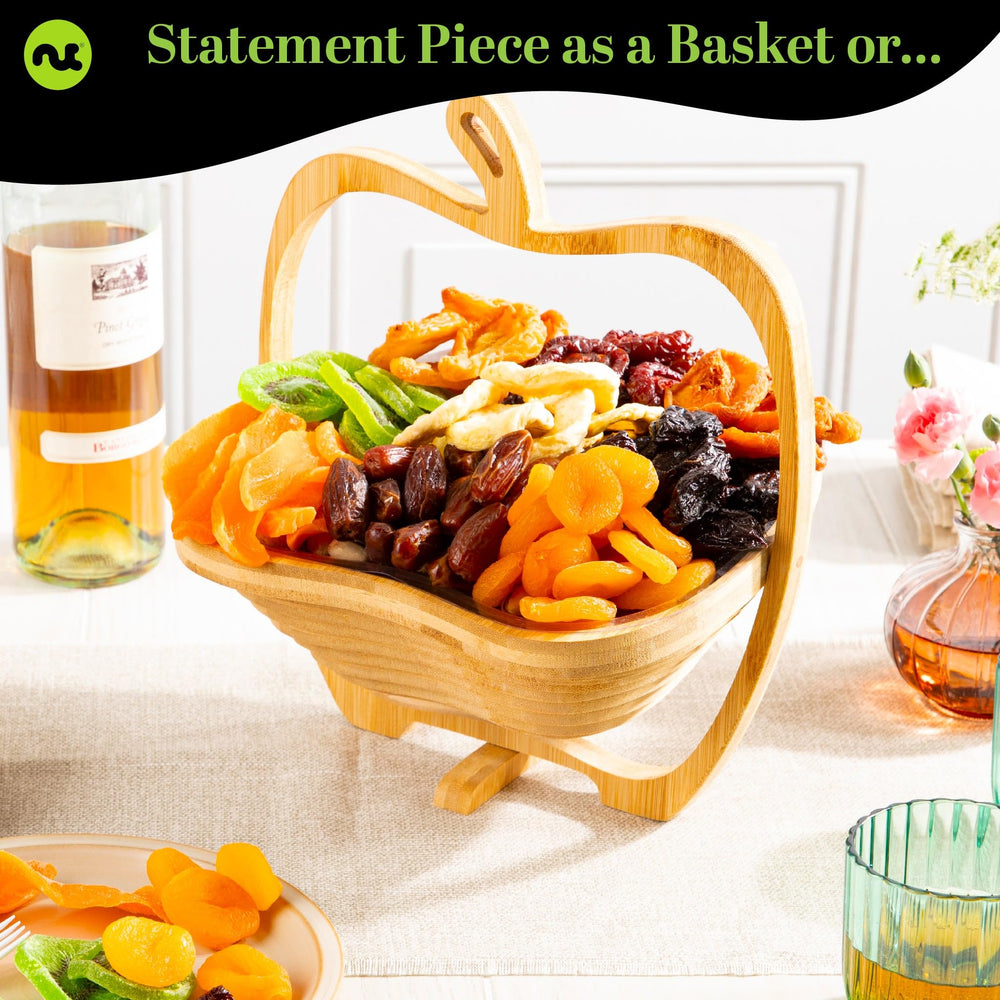 Nut Cravings Ramadan gift display of dried fruit arrangement.