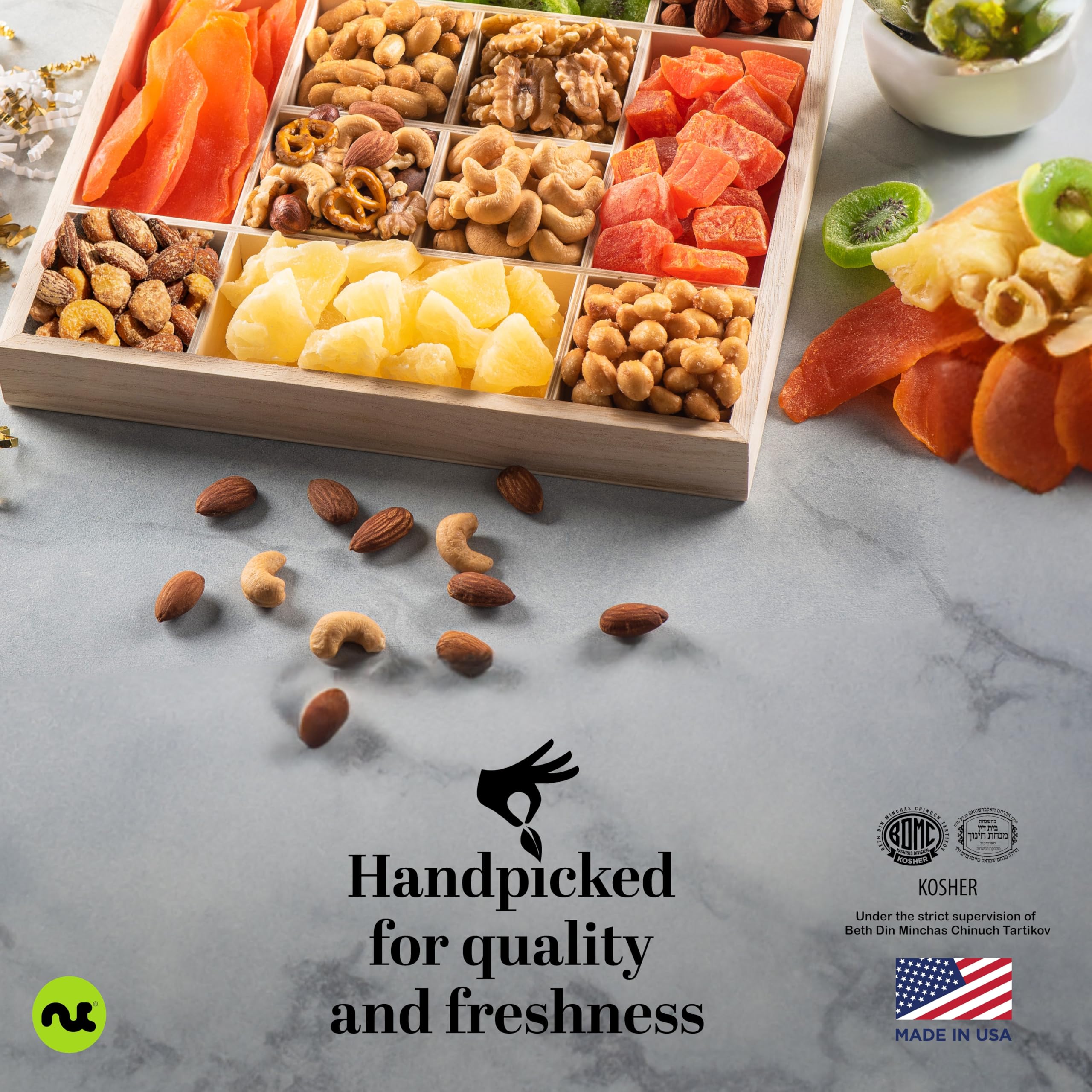 Nut Cravings Roasted Salted Almonds highlight rich flavor and protein