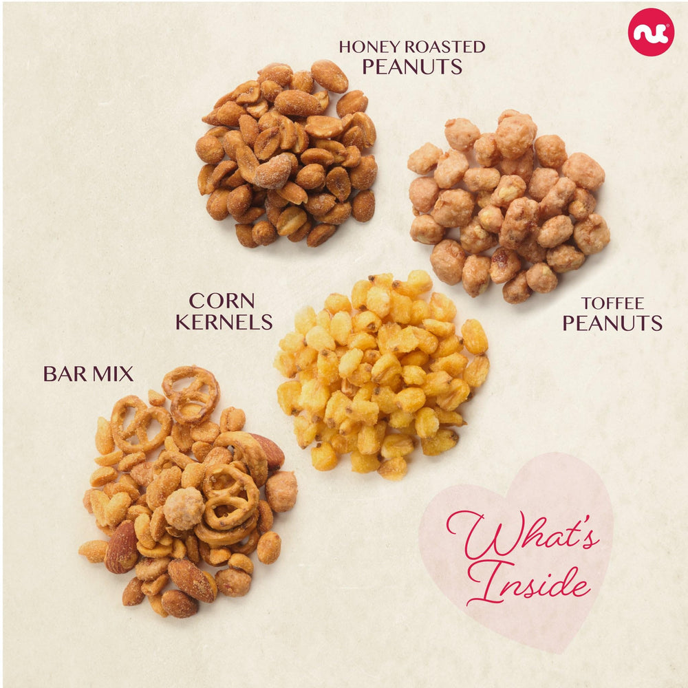 Nut Cravings roasted-salted-corn-nuts provide crunchy texture for snacking.