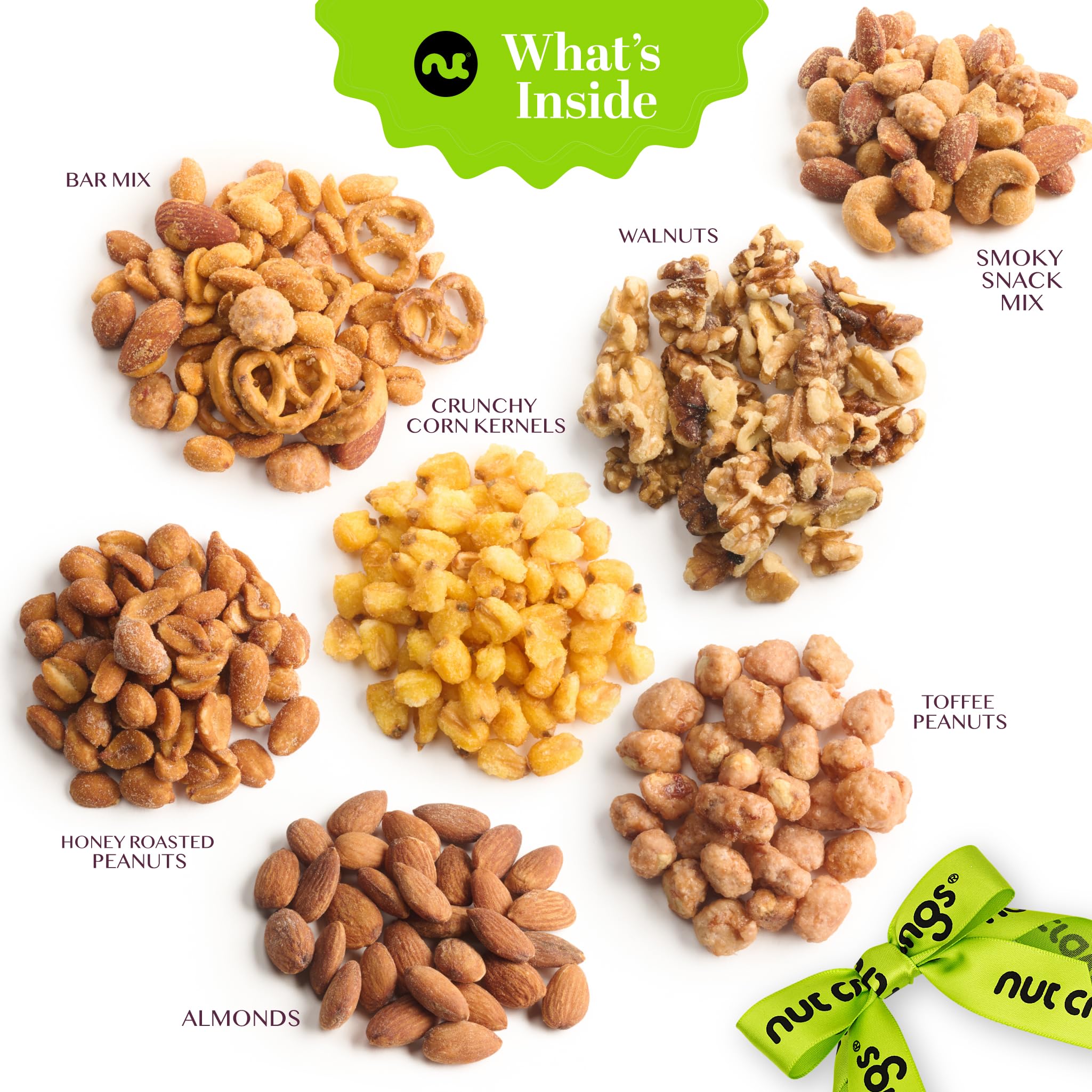 Nut Cravings seven-nuts selection highlights variety for different tastes