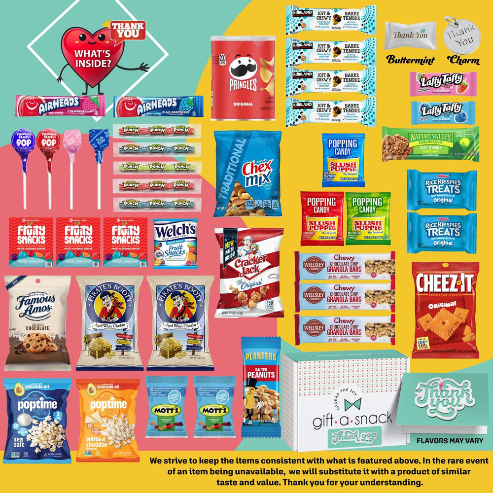 Nut Cravings Variety Snack Tray shows a diverse mix of sweets and savories