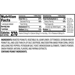 Nut Harvest Flamin' Hot Peanuts flavor-packed portions ideal for quick breaks