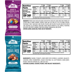 Nut Harvest Nut & Chocolate Mix bag close-up for cravings